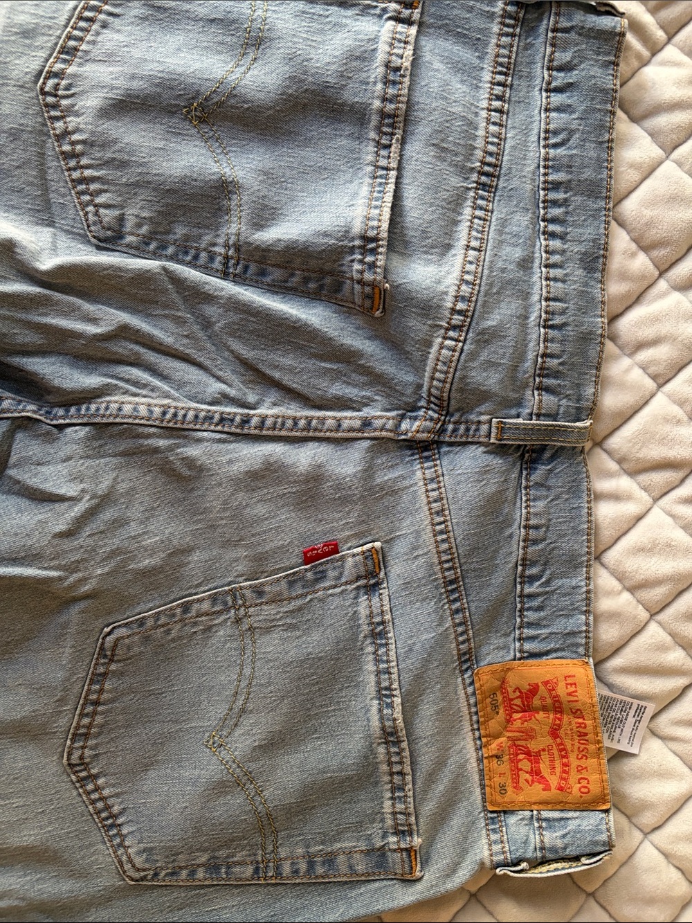 Levi's Relaxed Light Blue Denim Jeans